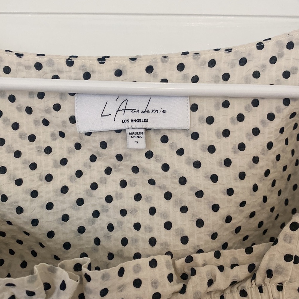 Polka dot top - Picture 2 of 2
